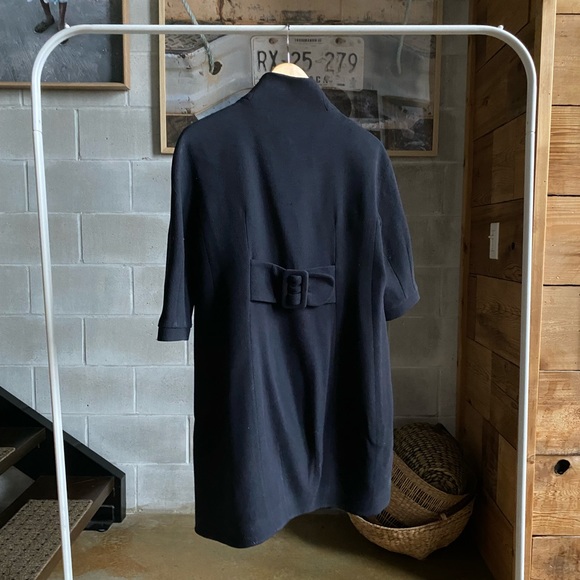 Armani Collezione Navy wool peacoat, size 4 - Picture 6 of 7